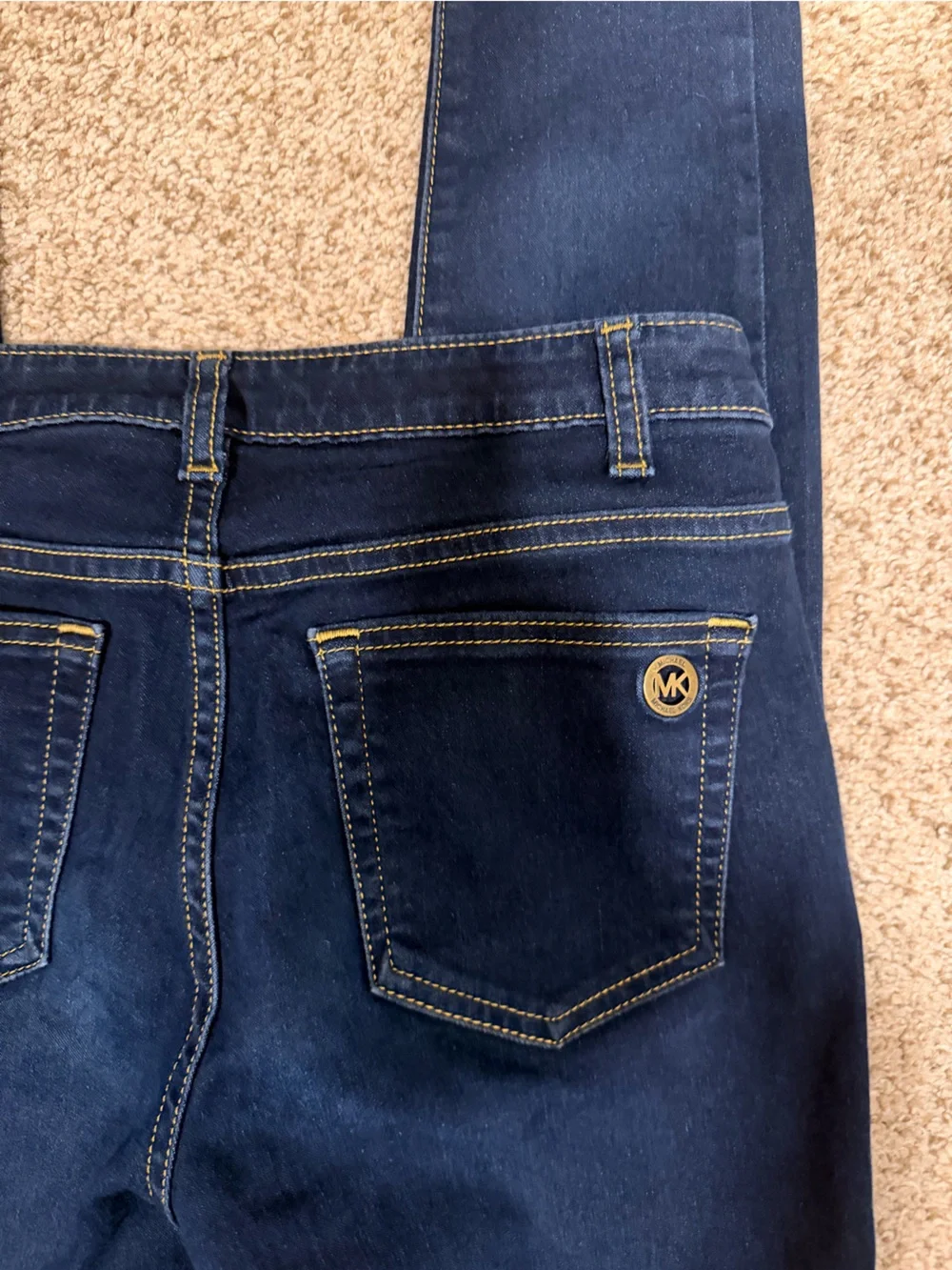 Michael Kors Navy Skinny Jeans